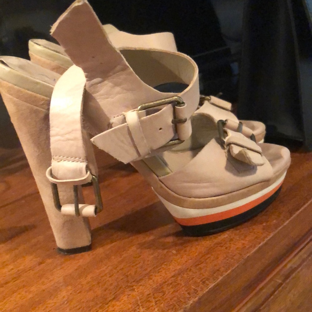 ALDO platform heels